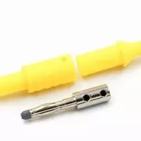 DIY Straight 4 mm Banana (male) Shrouded Plug